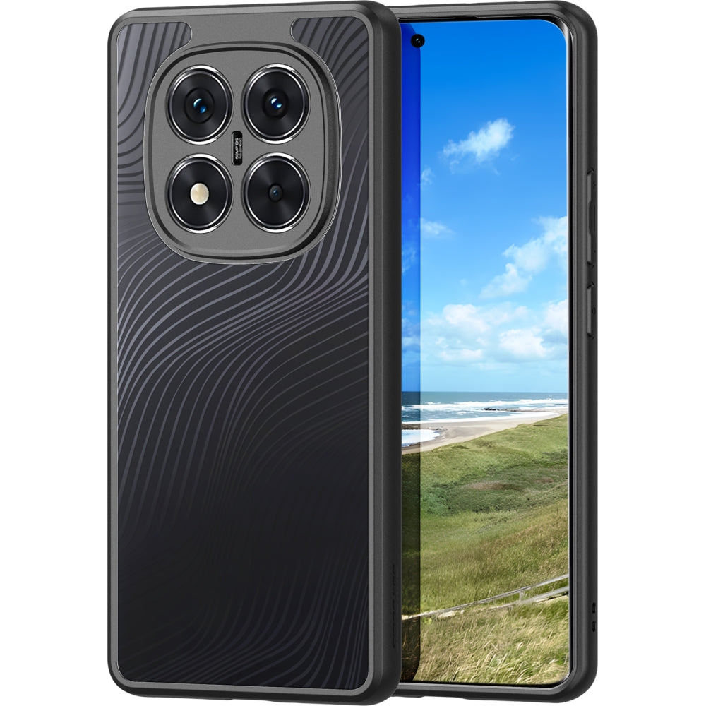 Handyhülle für Redmi Note 14 Pro Plus 5G, Dux Ducis Aimo, Schwarz und Transparent