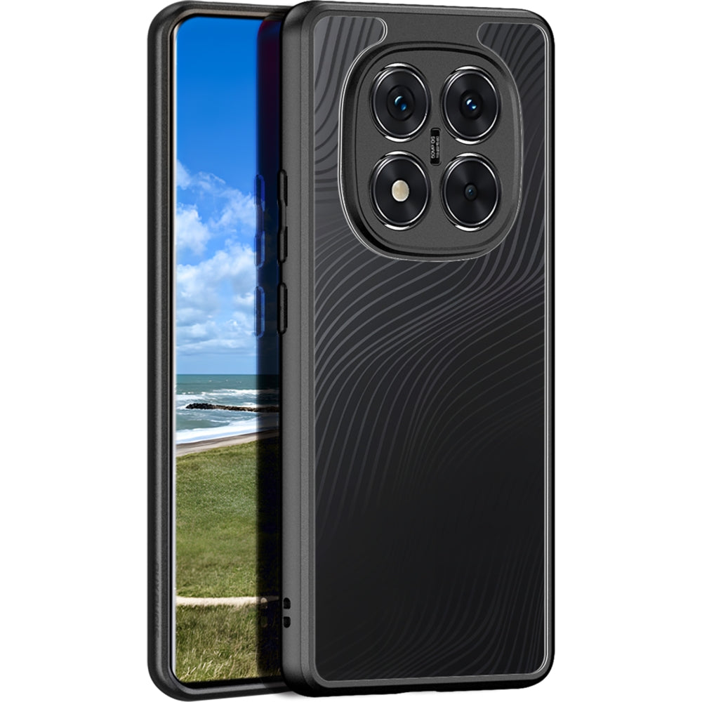 Handyhülle für Redmi Note 14 Pro Plus 5G, Dux Ducis Aimo, Schwarz und Transparent