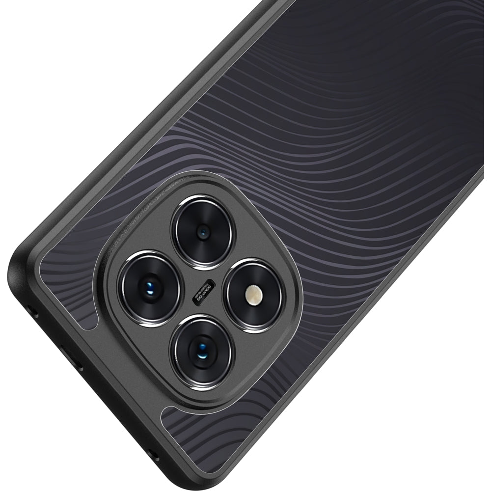 Handyhülle für Redmi Note 14 Pro Plus 5G, Dux Ducis Aimo, Schwarz und Transparent