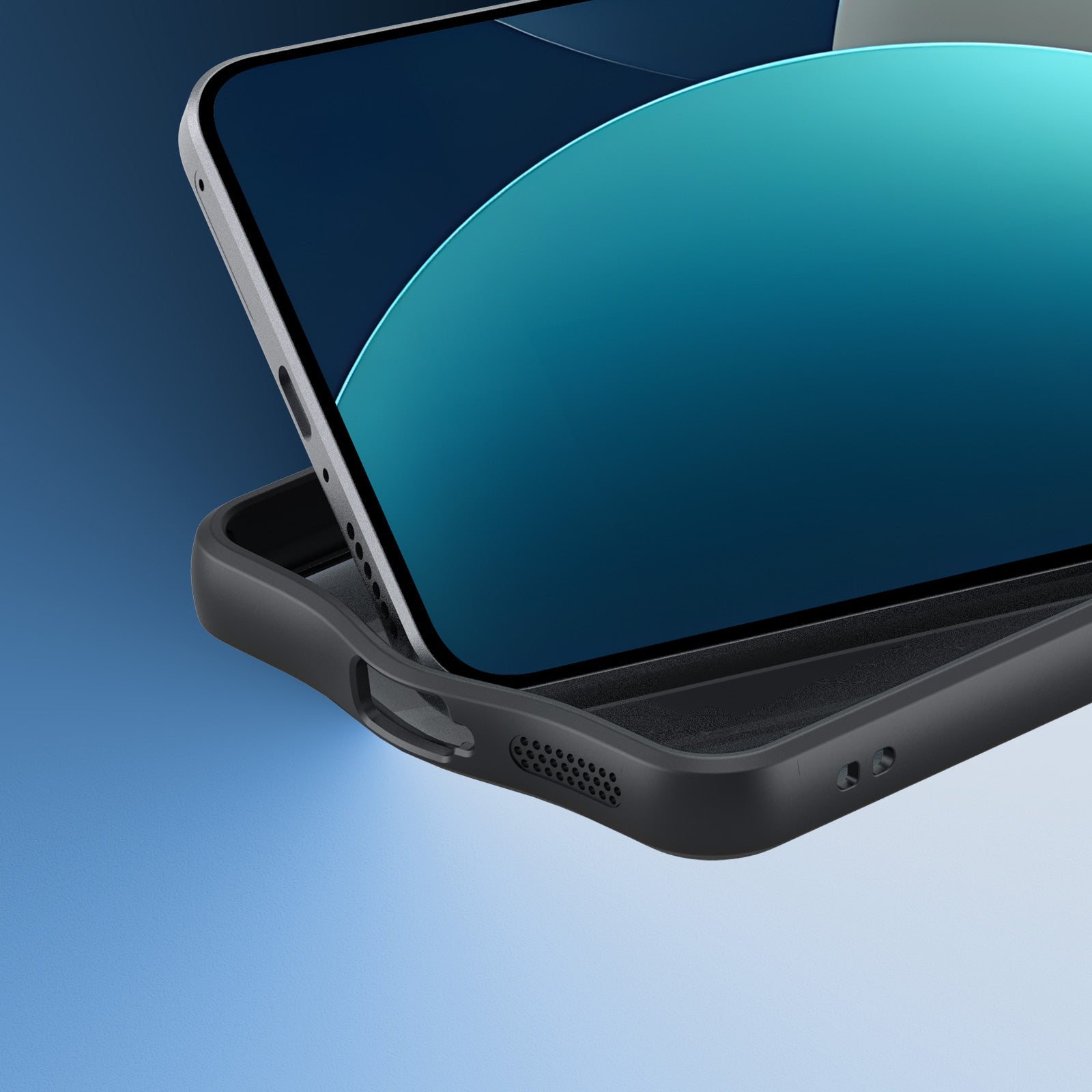 Handyhülle für Redmi Note 15 Pro 4G, Dux Ducis Aimo, Transparent mit Schwarzen Rahmen