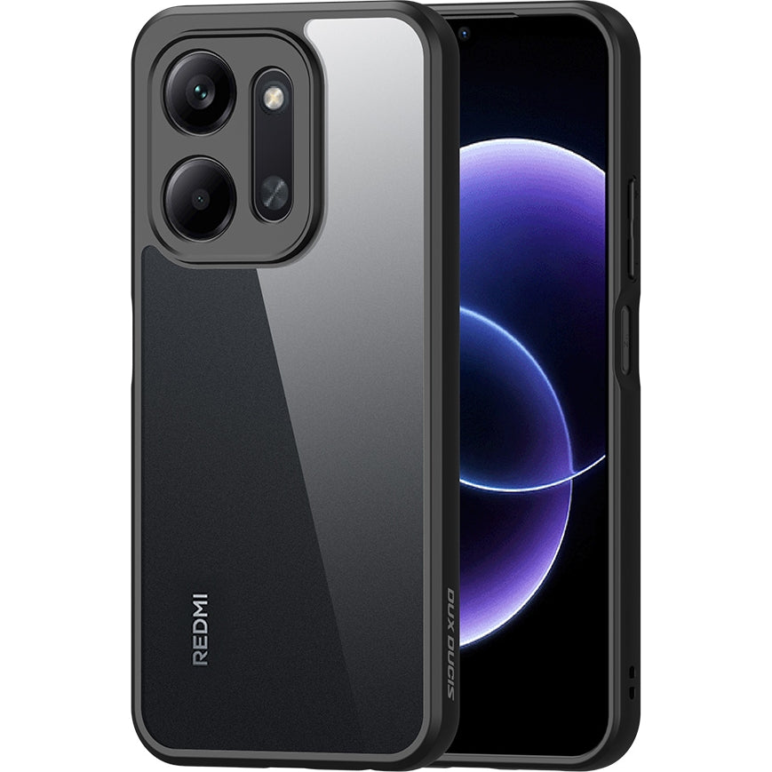 Handyhülle für Xiaomi Redmi Note 17 4G/5G, Dux Ducis Aimo, Transparent-Schwarz (9/11)