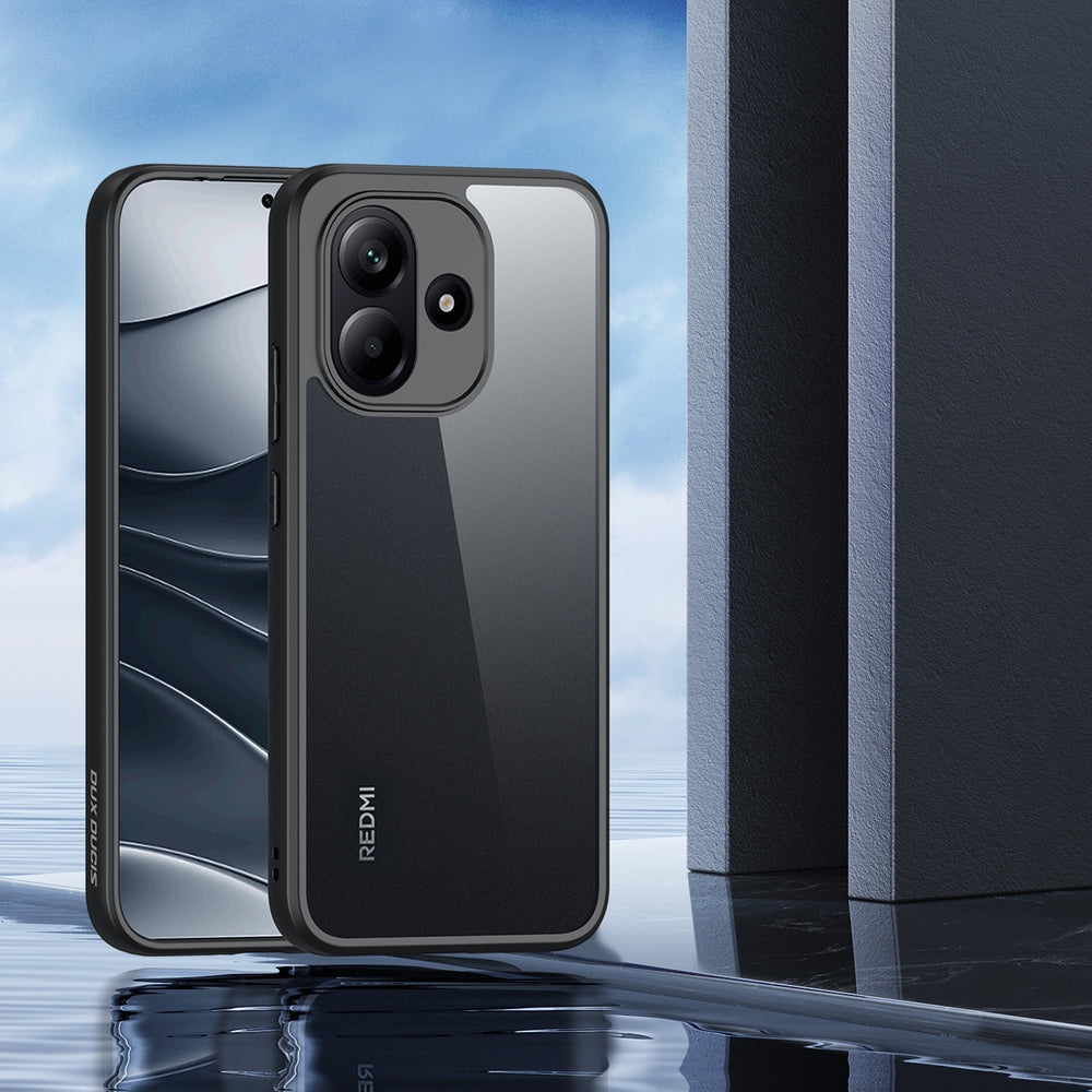 Handyhülle für Xiaomi Redmi Note 17 4G/5G, Dux Ducis Aimo, Transparent-Schwarz (10/11)