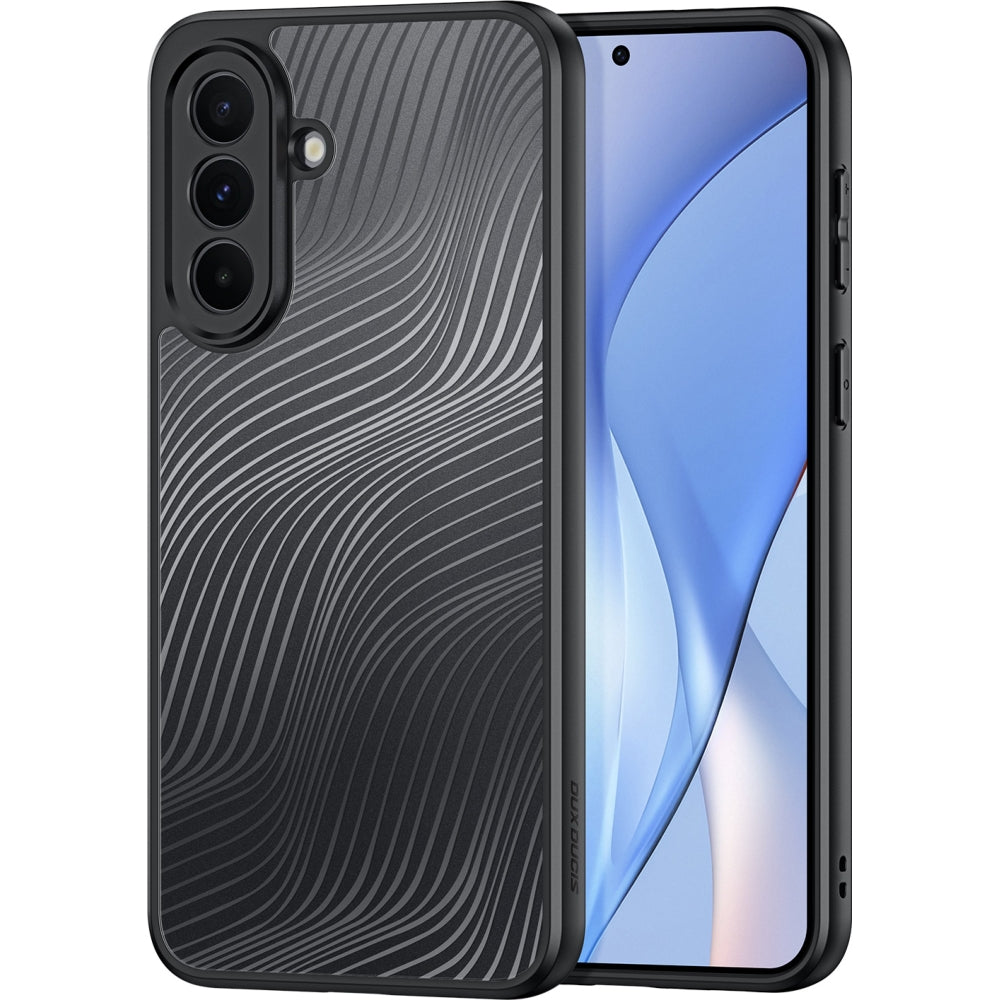 Handyhülle für Galaxy A37 5G, Dux Ducis Aimo, Transparent mit schwarzen Rahmen