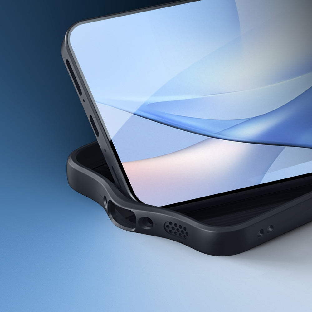 Handyhülle für Galaxy A37 5G, Dux Ducis Aimo, Transparent mit schwarzen Rahmen