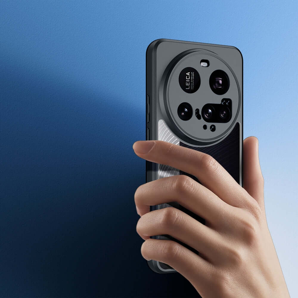 Handyhülle für Xiaomi 15 Ultra, Dux Ducis Aimo, Transparent mit Schwarzem Rahmen