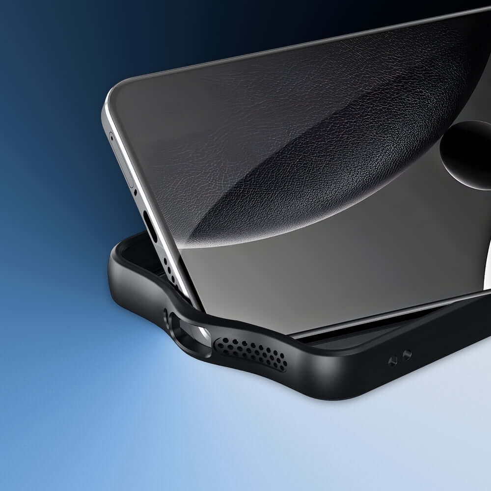 Handyhülle für Xiaomi 15 Ultra, Dux Ducis Aimo, Transparent mit Schwarzem Rahmen