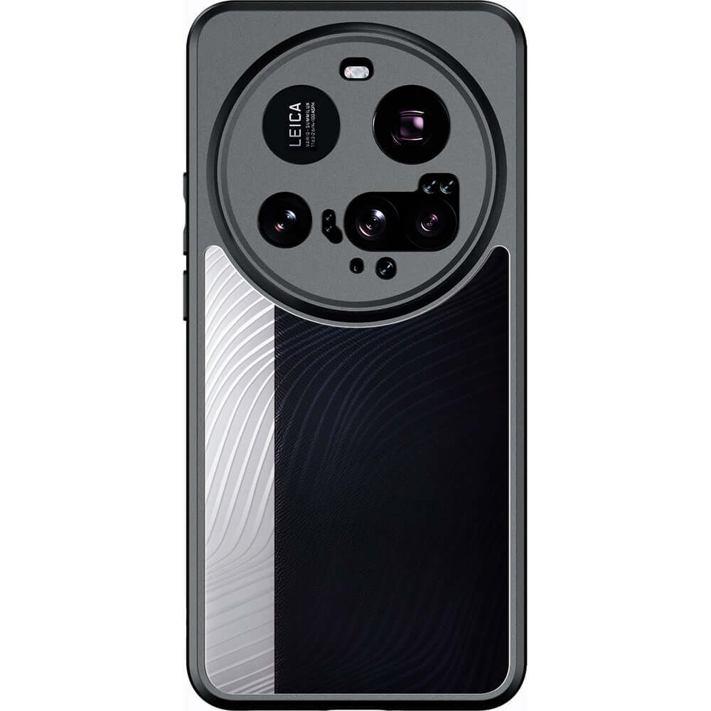 Handyhülle für Xiaomi 15 Ultra, Dux Ducis Aimo, Transparent mit Schwarzem Rahmen