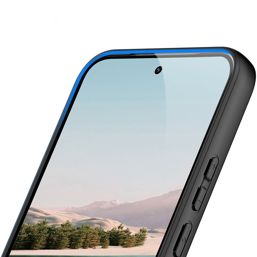 Handyhülle für Xiaomi 15T, Dux Ducis Aimo, Transparent mit schwarzen Rahmen