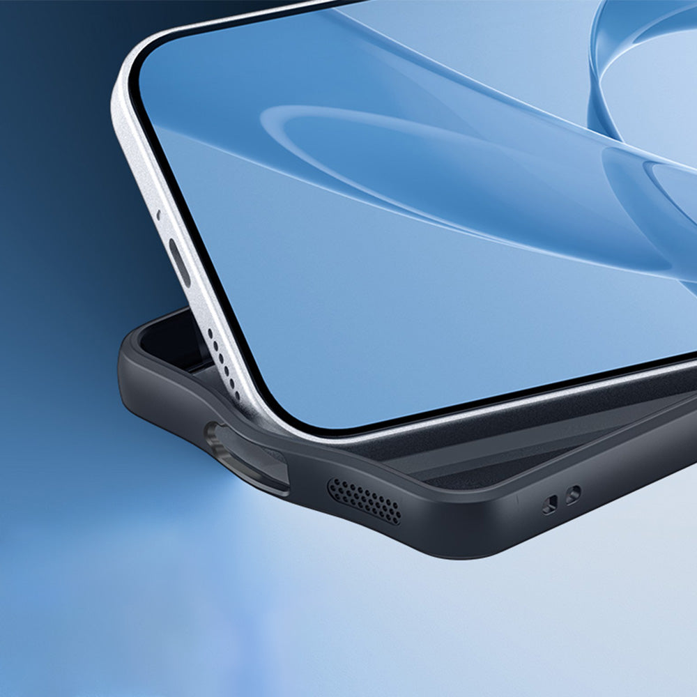 Handyhülle für Xiaomi POCO F8 Pro, Dux Ducis Aimo, Transparent mit Schwarzen Rahmen