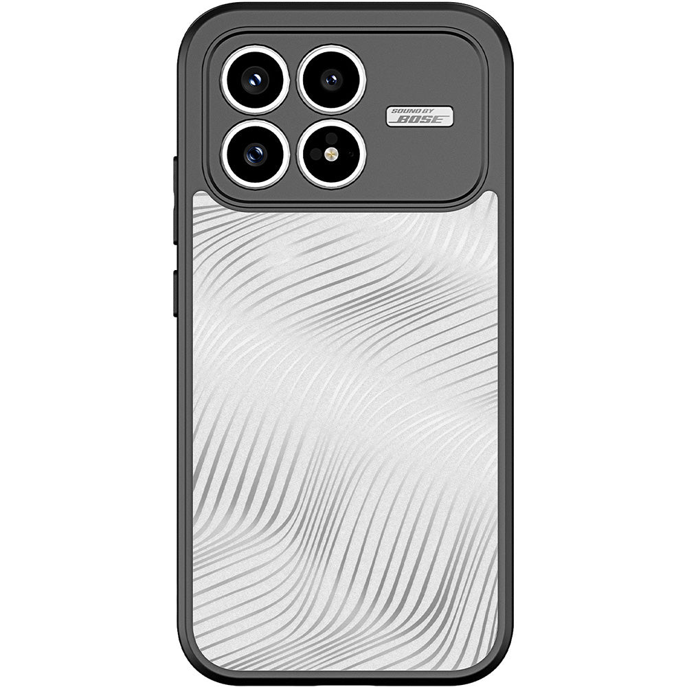 Handyhülle für Xiaomi POCO F8 Pro, Dux Ducis Aimo, Transparent mit Schwarzen Rahmen