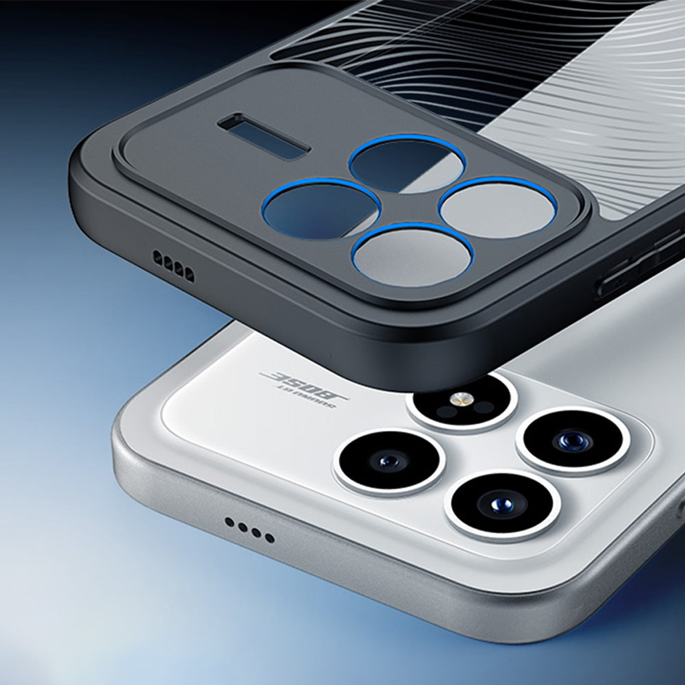 Handyhülle für Xiaomi POCO F8 Pro, Dux Ducis Aimo, Transparent mit Schwarzen Rahmen