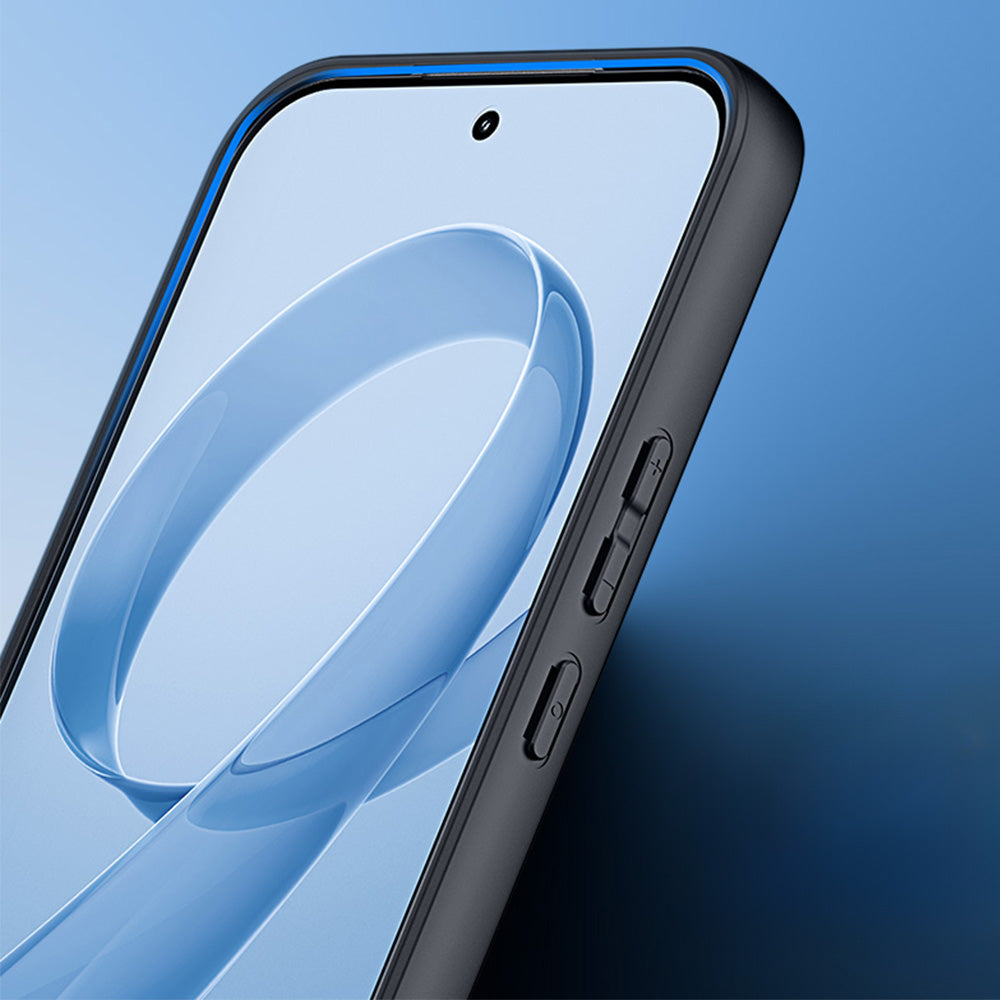 Handyhülle für Xiaomi POCO F8 Ultra, Dux Ducis Aimo, Transparent mit Schwarzen Rahmen
