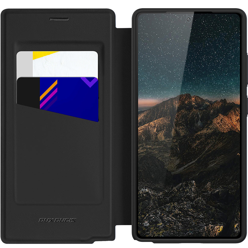 Handyhülle für Galaxy S25 Ultra, Dux Ducis Skin X Pro Magnetic mit MagSafe, Schwarz