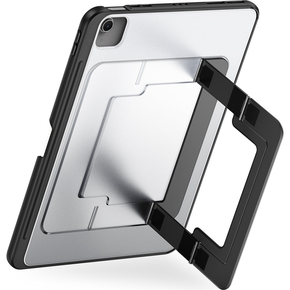 Schutzhülle mit Ständer für iPad Air 11" / 10.9" 2020-2026 / Pro 11" 2018-2022, Dux Ducis Axis, Transparent-schwarz