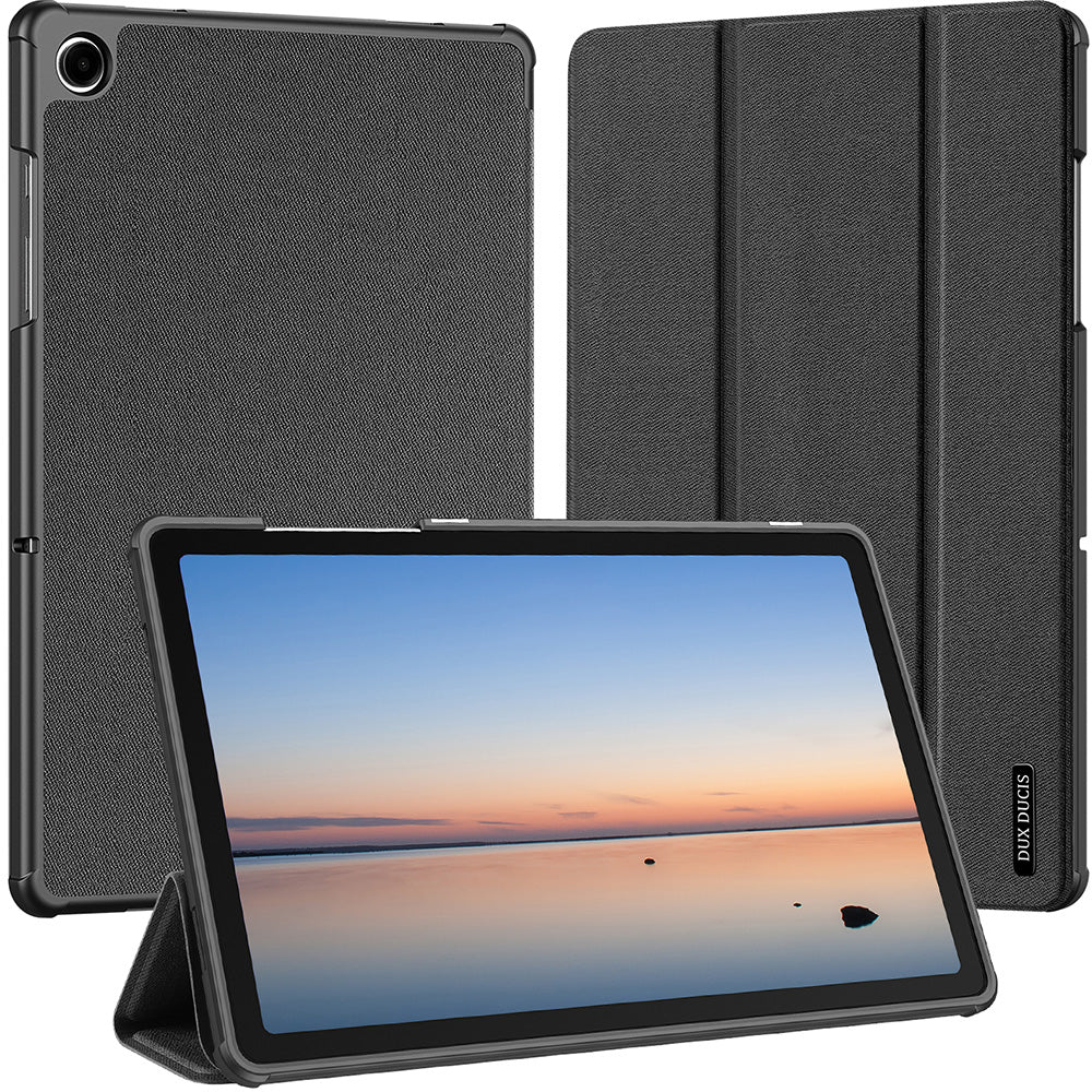 Schutzhülle mit Klappe für Galaxy Tab A11 Plus / A9 Plus, Dux Ducis Domo, Schwarz