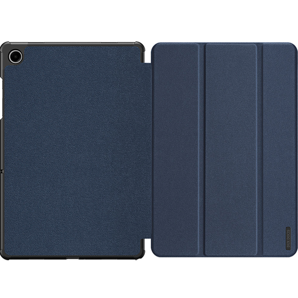 Schutzhülle mit Klappe für Galaxy Tab A11 Plus / A9 Plus, Dux Ducis Domo, Dunkelblau