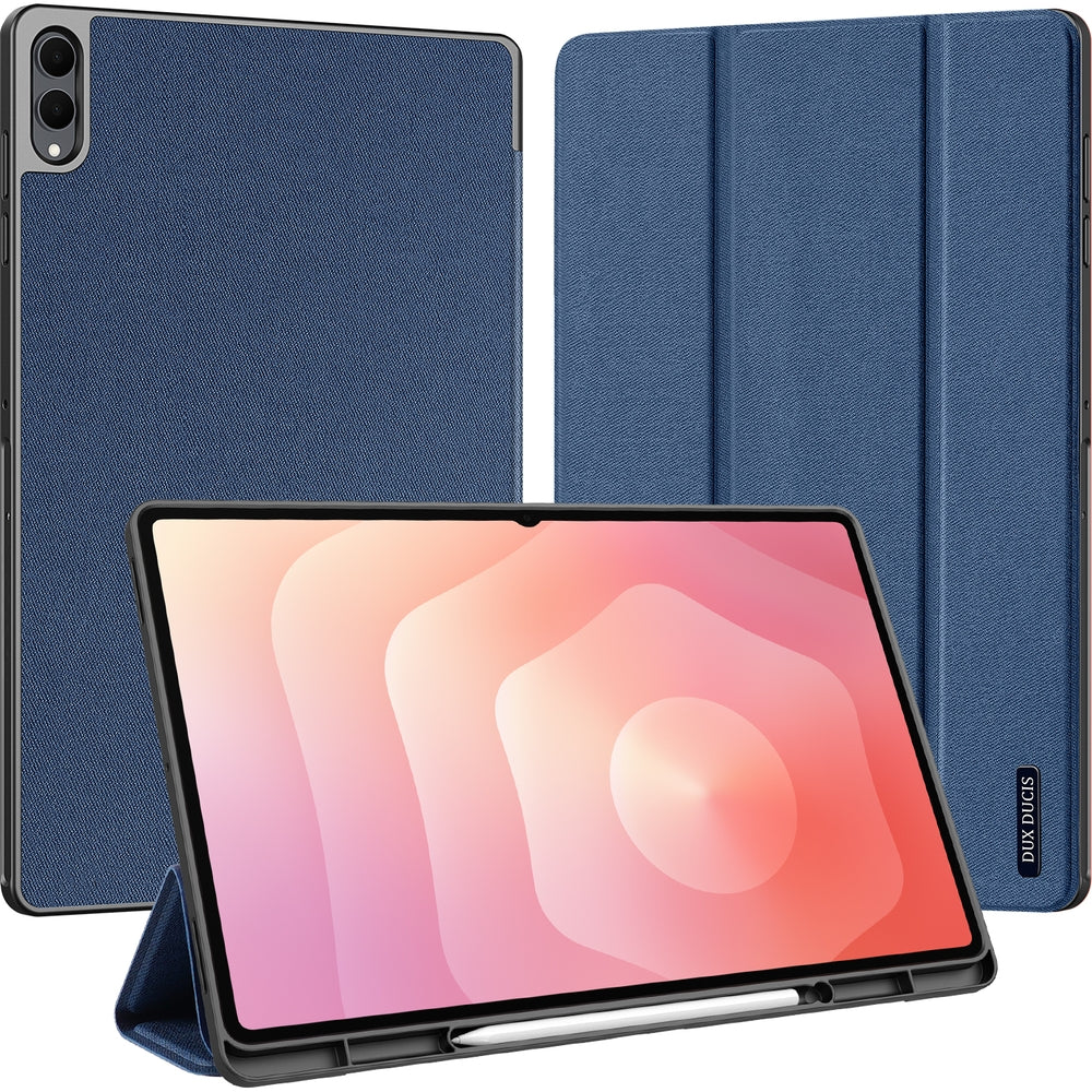 Schutzhülle mit Klappe für Galaxy Tab S11 Ultra, Dux Ducis Domo, Blau