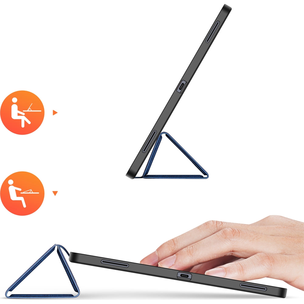 Schutzhülle mit Klappe für Galaxy Tab S11 Ultra, Dux Ducis Domo, Blau
