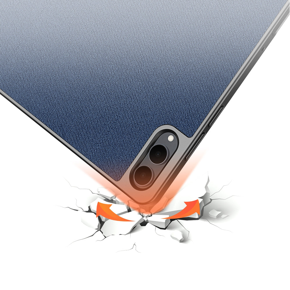 Schutzhülle mit Klappe für Galaxy Tab S11 Ultra, Dux Ducis Domo, Blau
