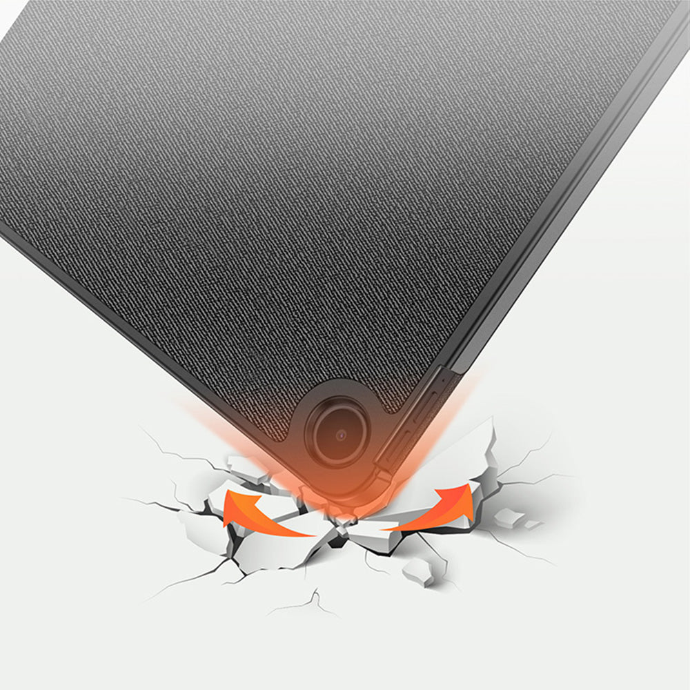 Schutzhülle mit Klappe für OnePlus Pad Go 2, Dux Ducis Domo, Schwarz