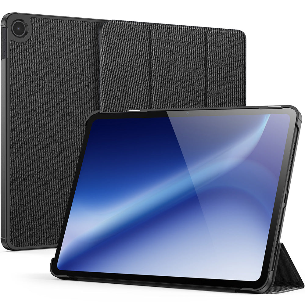 Schutzhülle mit Klappe für OnePlus Pad Go 2, Dux Ducis Domo, Schwarz