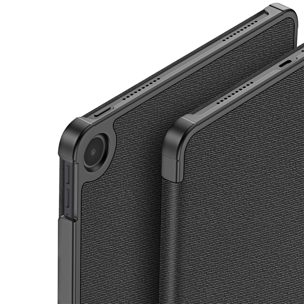 Schutzhülle mit Klappe für OnePlus Pad Go 2, Dux Ducis Domo, Schwarz
