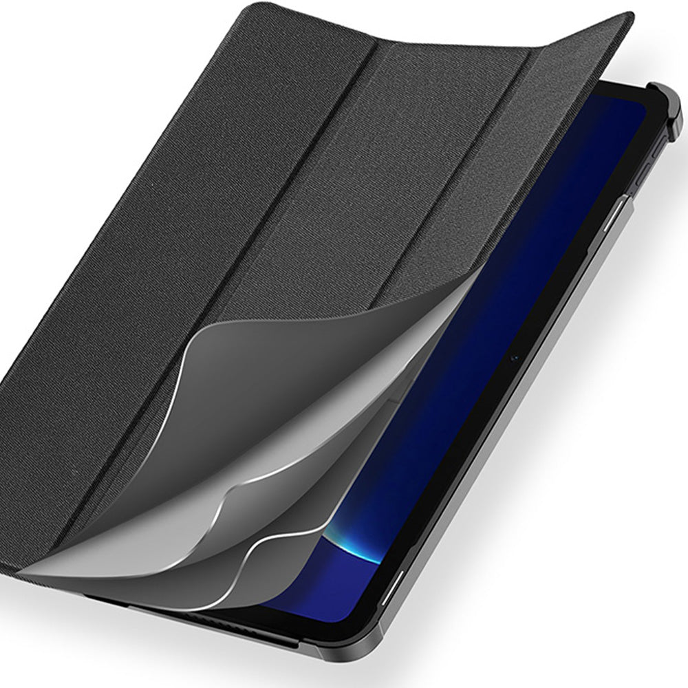Schutzhülle mit Klappe für OnePlus Pad Go 2, Dux Ducis Domo, Schwarz