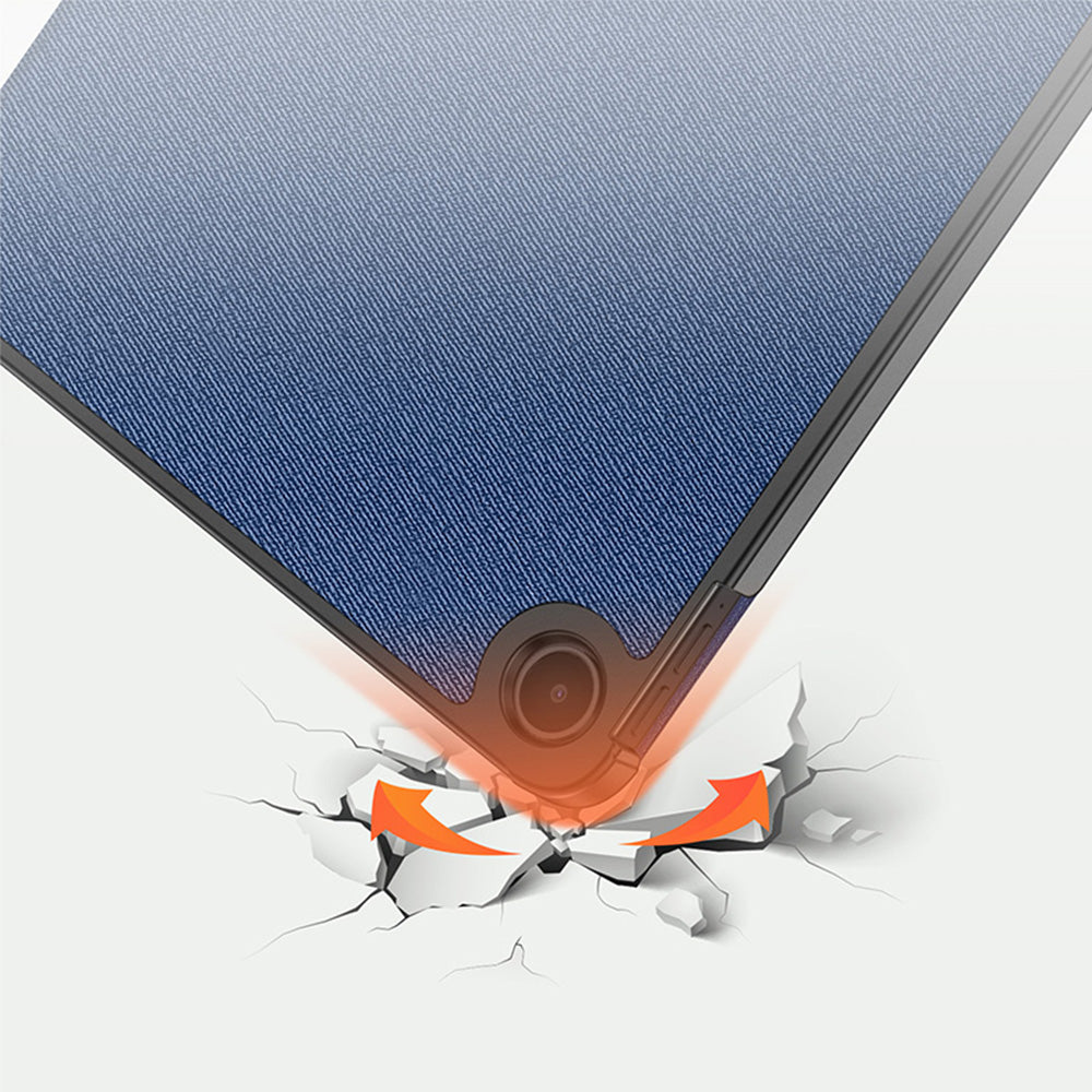 Schutzhülle mit Klappe für OnePlus Pad Go 2, Dux Ducis Domo, Dunkelblau