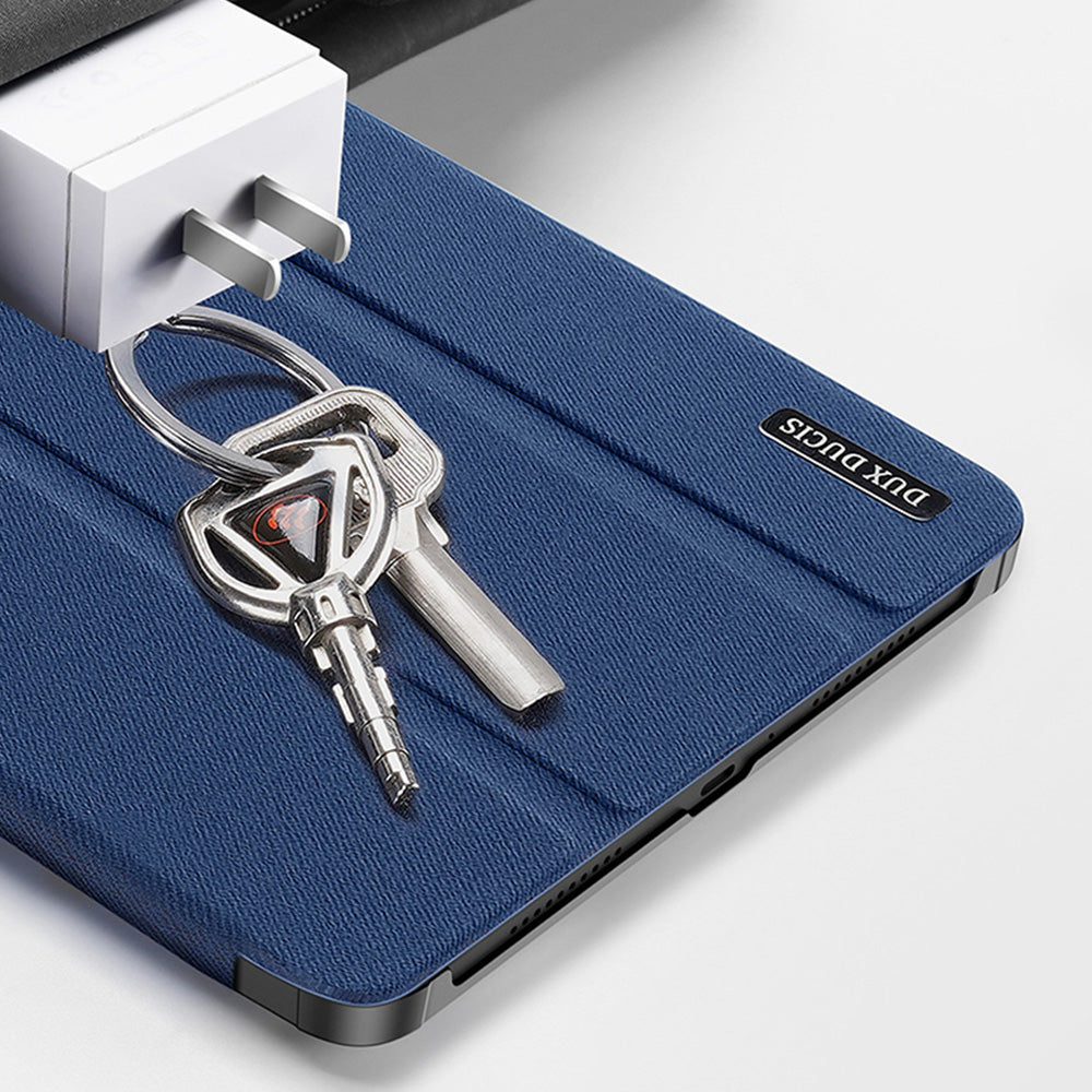 Schutzhülle mit Klappe für OnePlus Pad Go 2, Dux Ducis Domo, Dunkelblau