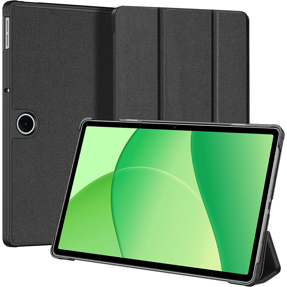 Schutzhülle mit Klappe für OnePlus Pad Lite / Oppo Pad SE, Dux Ducis Domo, Schwarz