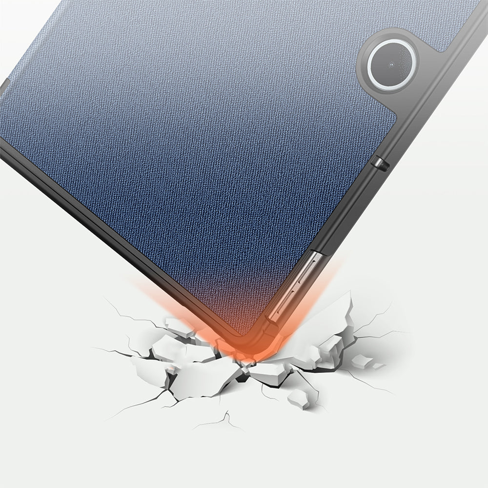 Schutzhülle mit Klappe für OnePlus Pad Lite / Oppo Pad SE, Dux Ducis Domo, Blau