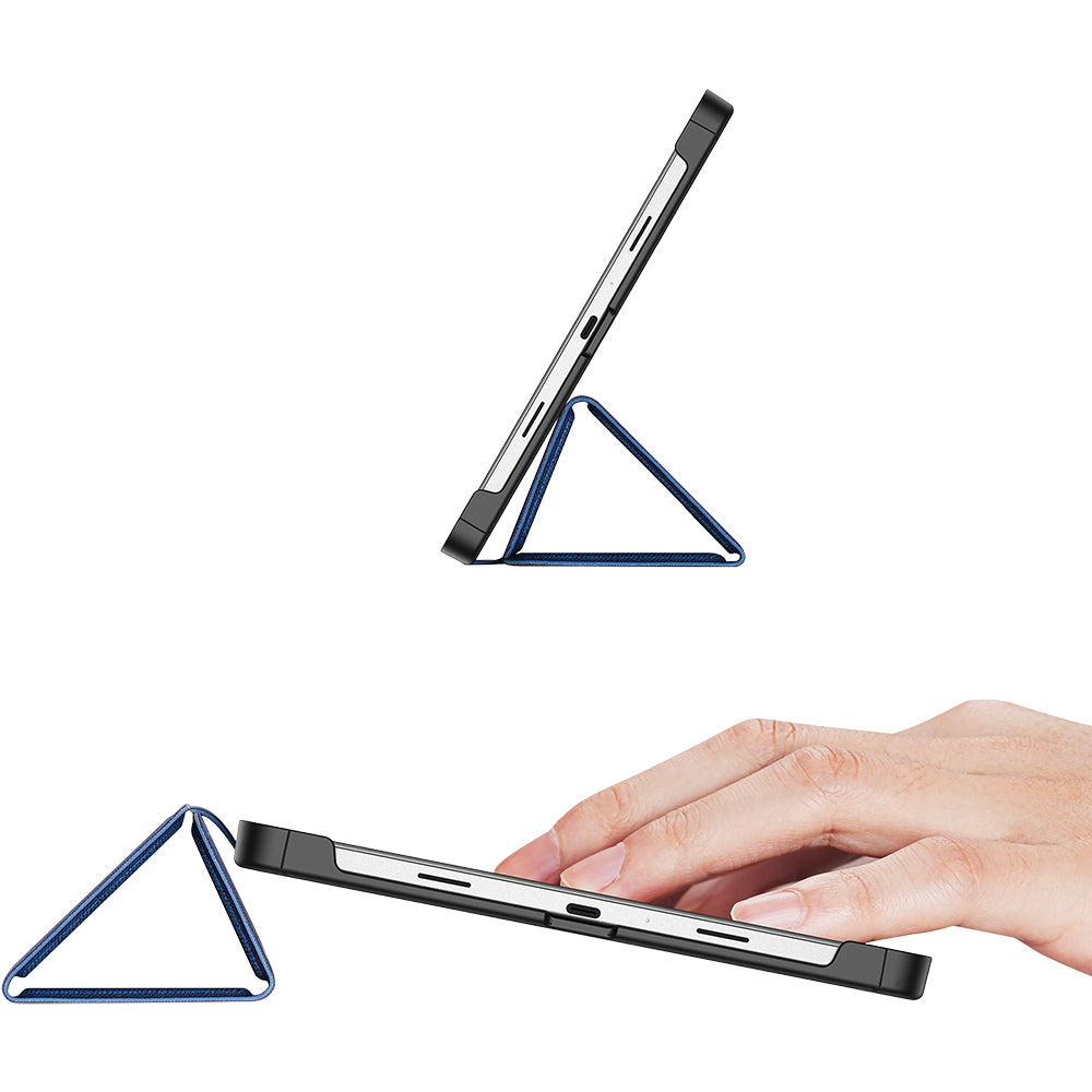 Schutzhülle mit Klappe für OnePlus Pad Lite / Oppo Pad SE, Dux Ducis Domo, Blau