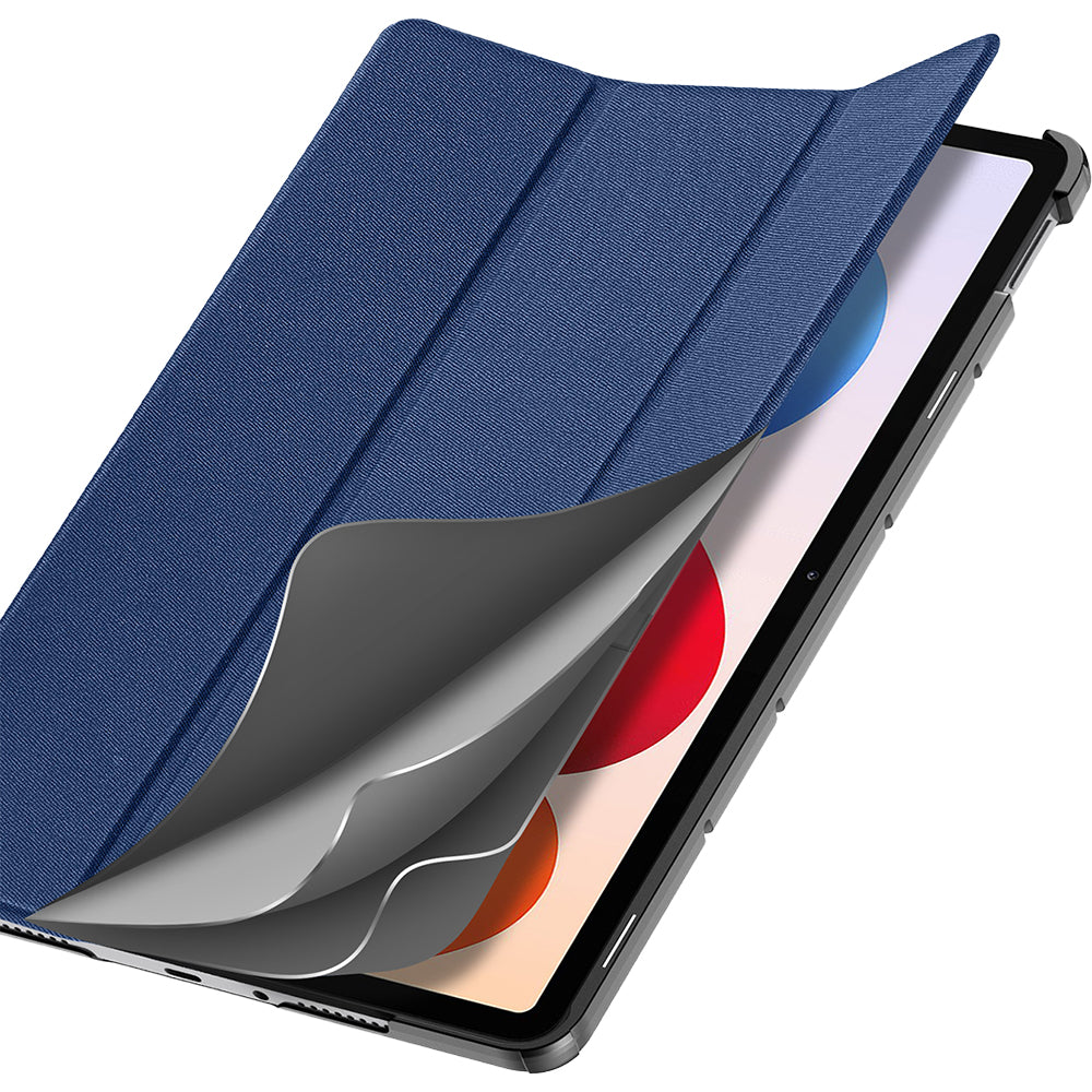 Schutzhülle mit Klappe für Xiaomi Redmi Pad 2 Pro / Pro, POCO Pad, Dux Ducis Domo, Blau