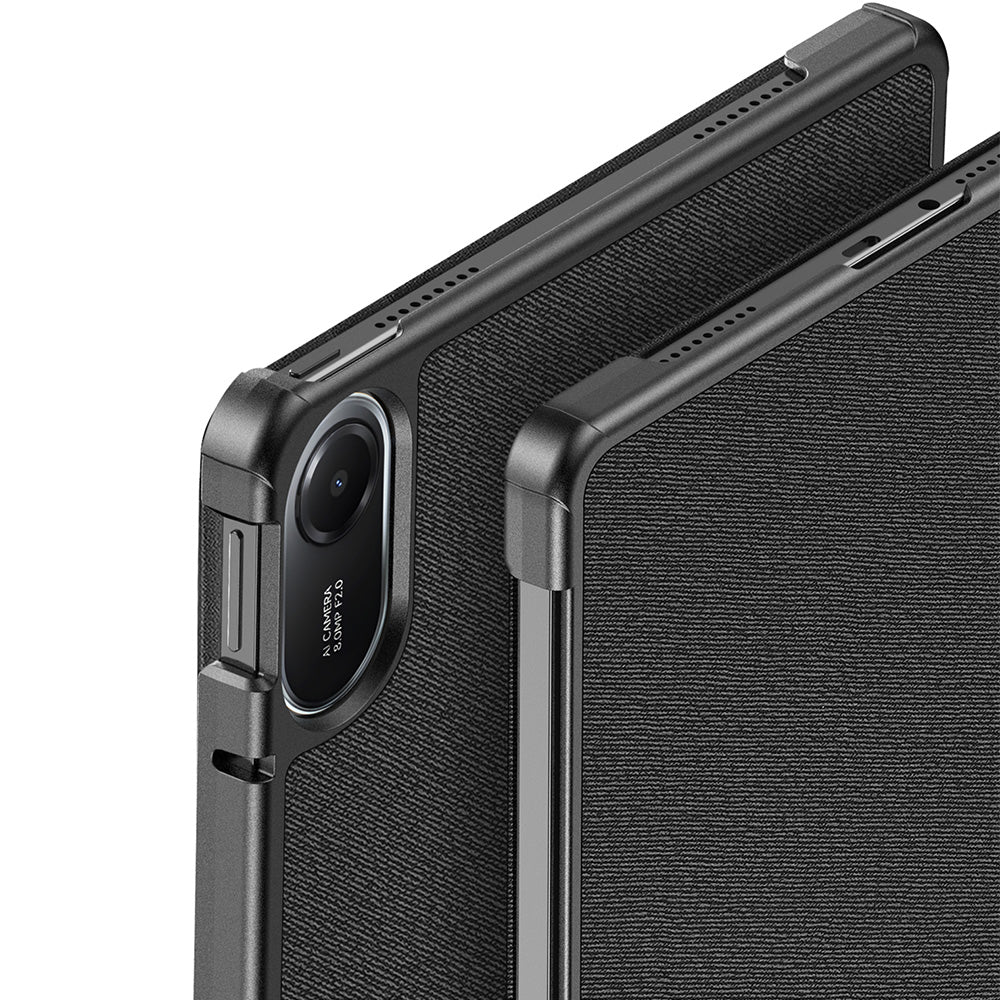 Schutzhülle mit Klappe für Redmi Pad 2, Dux Ducis Domo, Schwarz