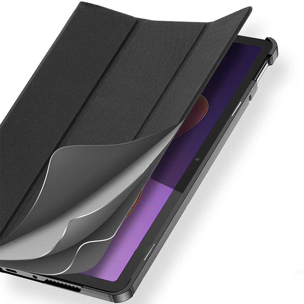 Schutzhülle mit Klappe für Redmi Pad 2, Dux Ducis Domo, Schwarz