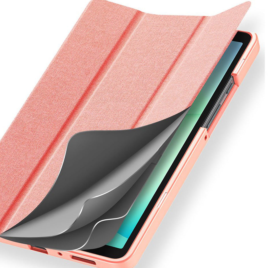 Schutzhülle mit Klappe für Galaxy Tab A11 / Tab A9, Dux Ducis Domo, Rosa
