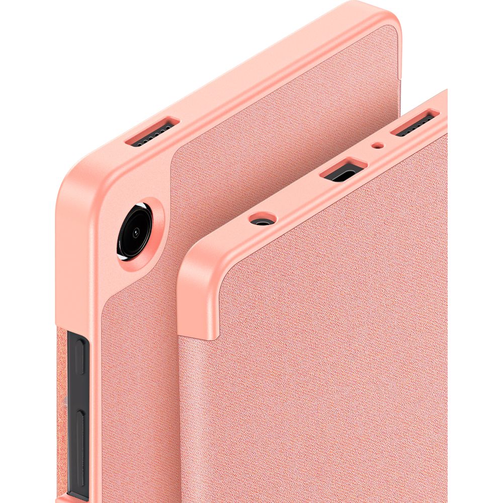 Schutzhülle mit Klappe für Galaxy Tab A11 / Tab A9, Dux Ducis Domo, Rosa