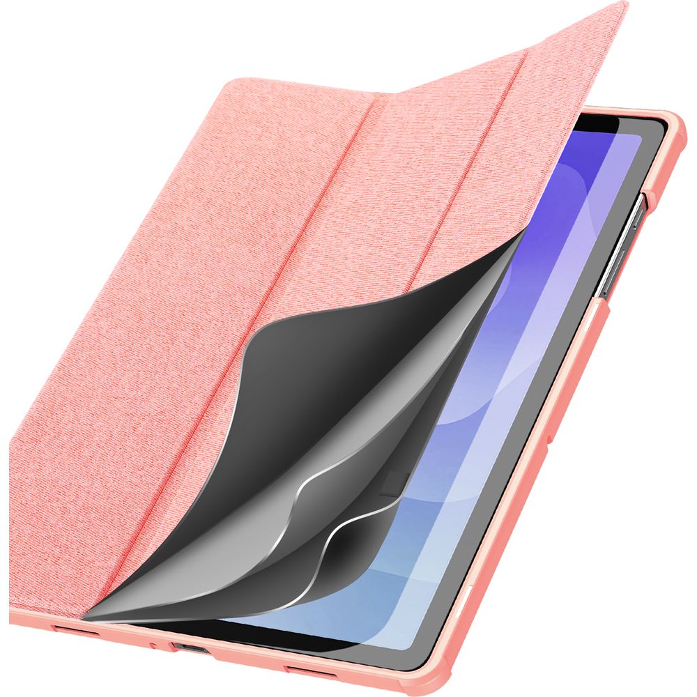 Schutzhülle mit Klappe für Galaxy Tab A11 Plus / A9 Plus, Dux Ducis Domo, Rosa