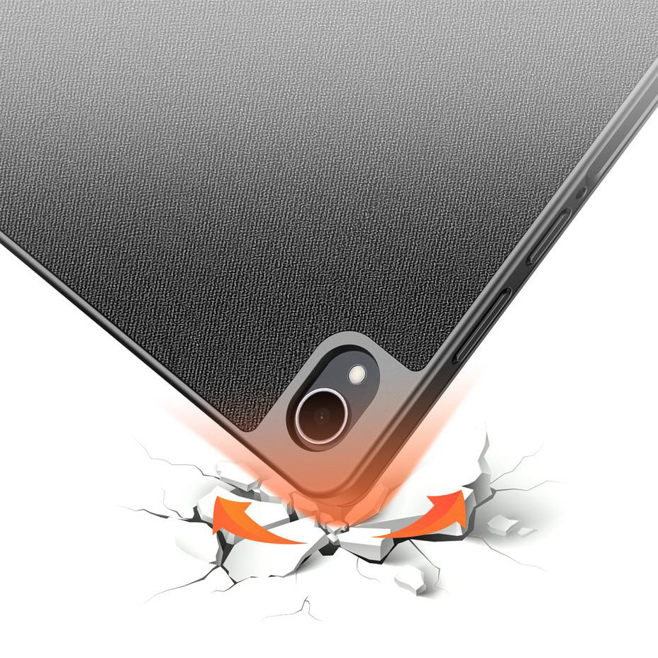 Schutzhülle mit Klappe für Galaxy Tab S11, Dux Ducis Domo, Schwarz