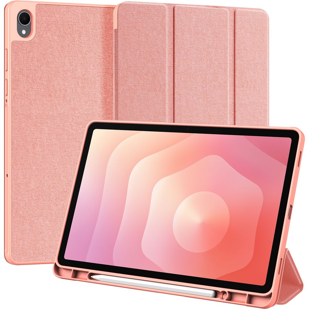 Schutzhülle mit Klappe für Galaxy Tab S11, Dux Ducis Domo, Rosa