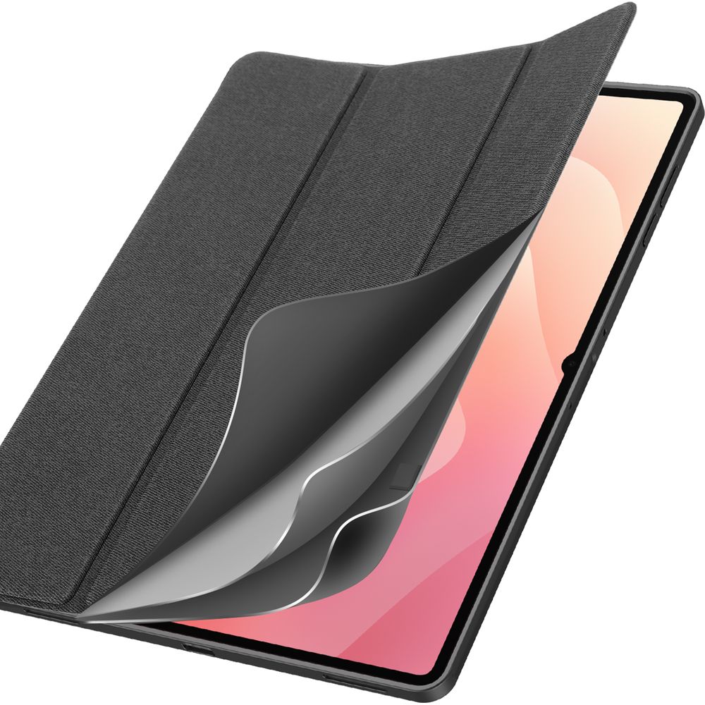Schutzhülle mit Klappe für Galaxy Tab S11 Ultra, Dux Ducis Domo, Schwarz