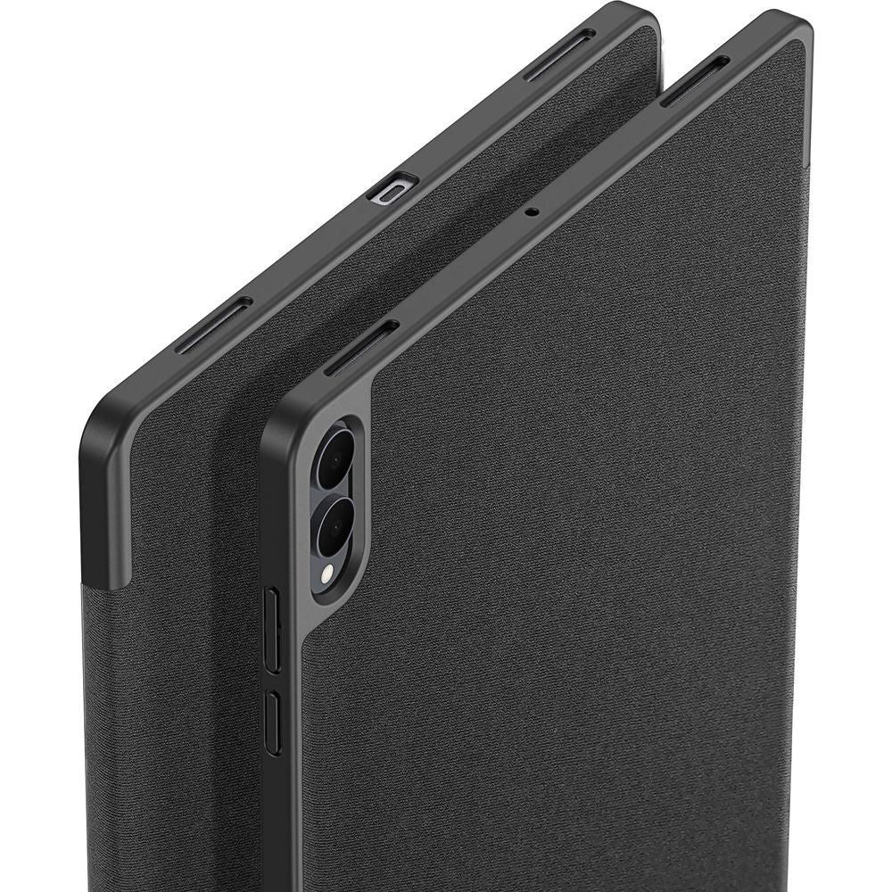 Schutzhülle mit Klappe für Galaxy Tab S11 Ultra, Dux Ducis Domo, Schwarz