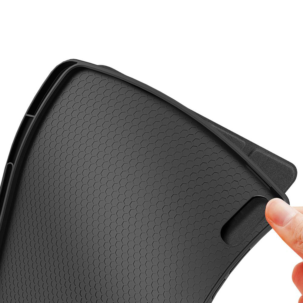 Schutzhülle mit Klappe für Galaxy Tab S11 Ultra, Dux Ducis Domo, Schwarz
