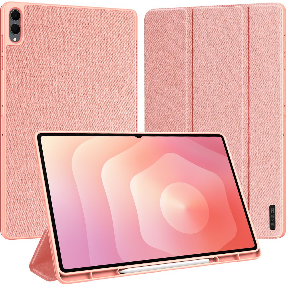 Schutzhülle mit Klappe für Galaxy Tab S11 Ultra, Dux Ducis Domo, Rosa