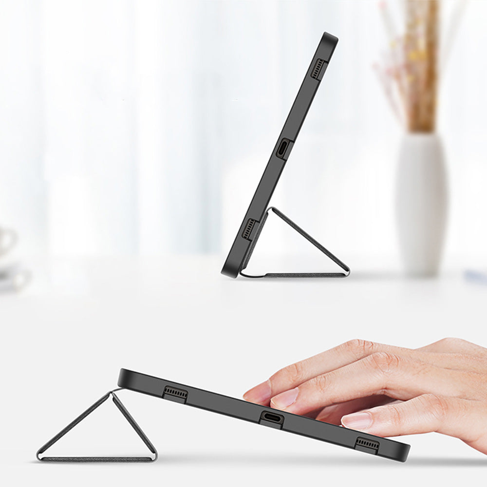 Hülle für Galaxy Tab S10 Plus/S9 Plus/S9 FE Plus, Dux Ducis Domo, Schwarz