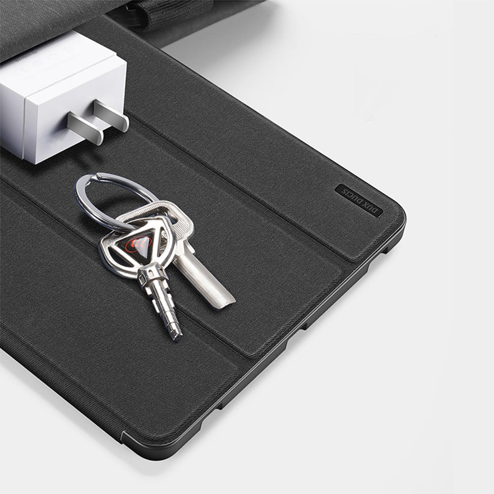 Hülle für Galaxy Tab S10 Plus/S9 Plus/S9 FE Plus, Dux Ducis Domo, Schwarz