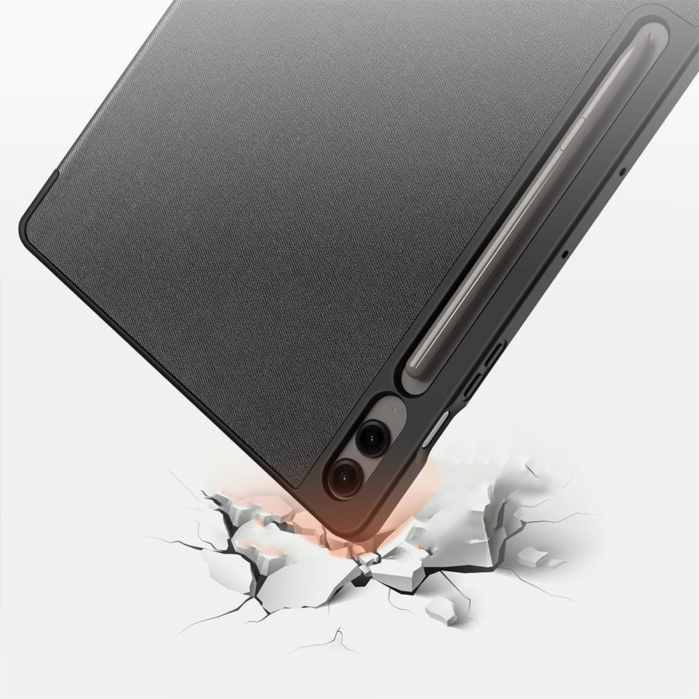 Schutzhülle für Galaxy Tab S9 FE Plus, Dux Ducis Domo, Schwarz