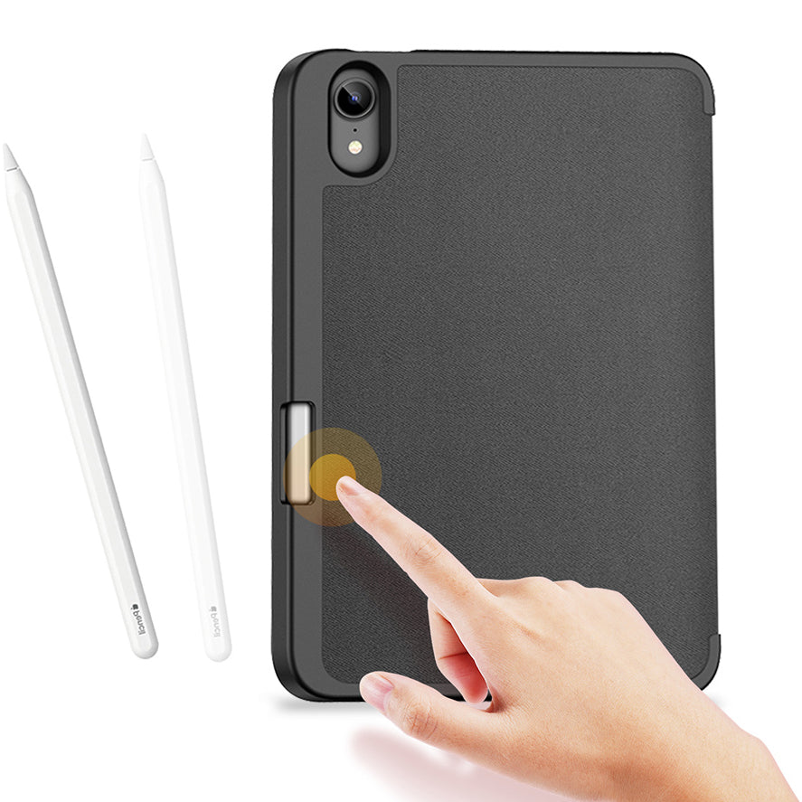 Schutzhülle für iPad Mini 7 2024 / 6 2021, Dux Ducis Domo, Schwarz