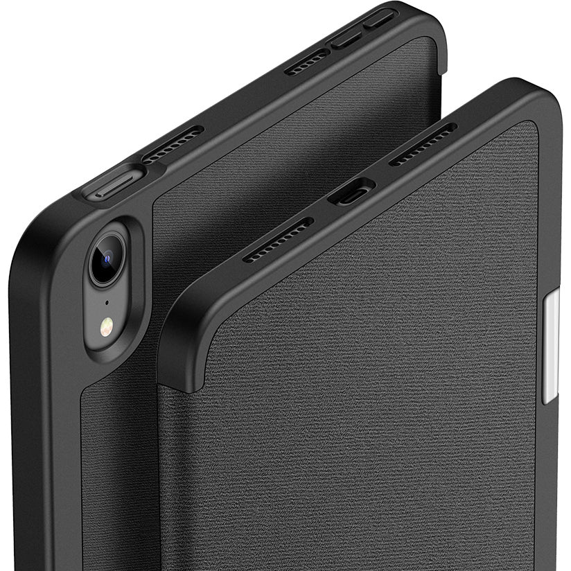 Schutzhülle für iPad Mini 7 2024 / 6 2021, Dux Ducis Domo, Schwarz