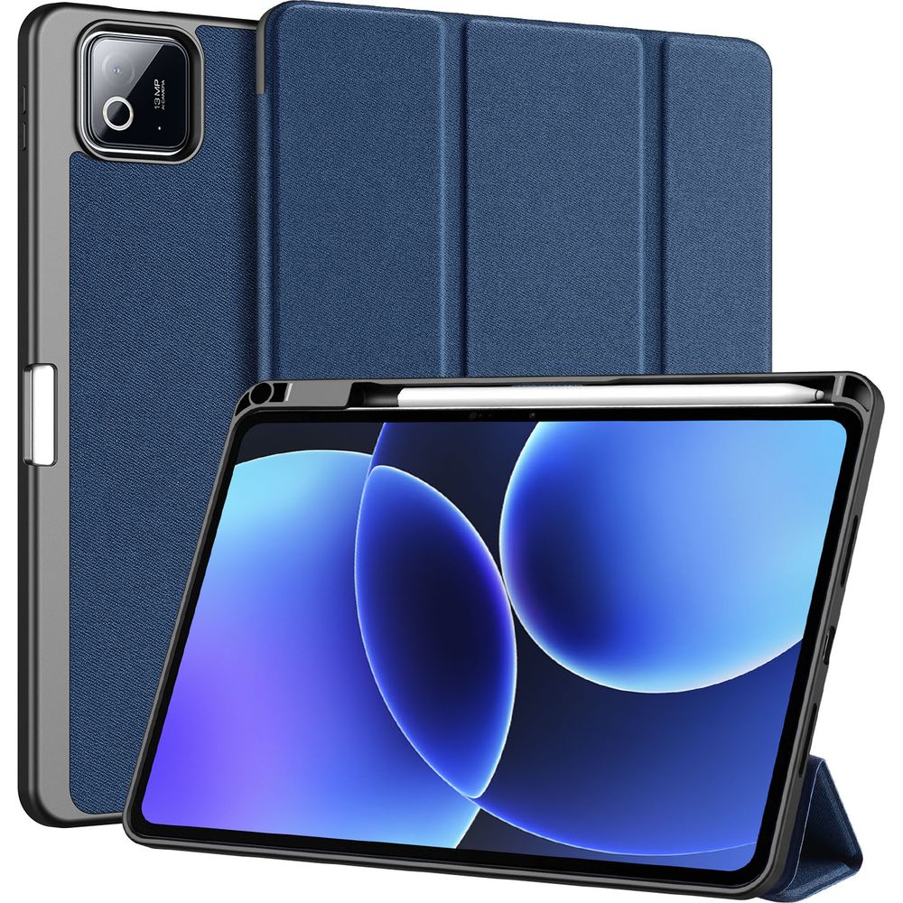 Schutzhülle mit Klappe für Xiaomi Pad 8 / 8 Pro / 7 / 7 Pro, Dux Ducis Domo, Dunkelblau